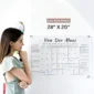 Dry Erase Large Monthly Planner Board Personalized Custom Ultra Clear Acrylic Calendar for Wall 2