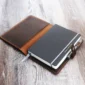Leather cover for Full Focus Planner, Full focus planner folio, FFP Cover, 307F – Distressed Brwon 2
