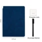 1 Pcs Reusable Whiteboard Notebook Set With Whiteboard Pen Erasing Cloth Leather Memo Pad Weekly Planner Portable Stylish Office – blue 3