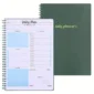 Daily Planner:
120 Pages Daily Planner Undated To Do List Notebook With Hourly Schedule Regolden-Book Calendars Meal Spiral Organizers Notebook – Green 7