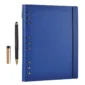 Academic Year Planner Notebook 80 Pages Flexible Waterproof Cover Wirebound Leaflet Smooth Writing Weekly Monthly Organizer – Dark Blue A5 9