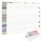 Holiday Calendar 2024 New Yearly Daily Schedule Planner Sheet Paper 365 Day Plan Annual Hanging Planning Weekly Agenda Pad Month 12 – Morandi Calendar 9